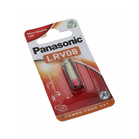 3x Panasonic Cell Power Alkaline 23A LRV08 MN21 Batterien 12V 23GA E23A