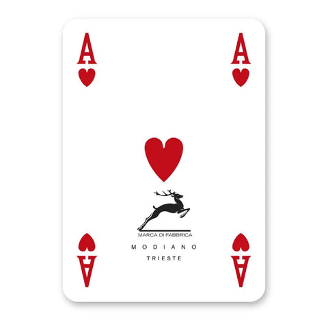 Poker Club F/N Red Back Playing Cards Deck Poker Size  Modiano