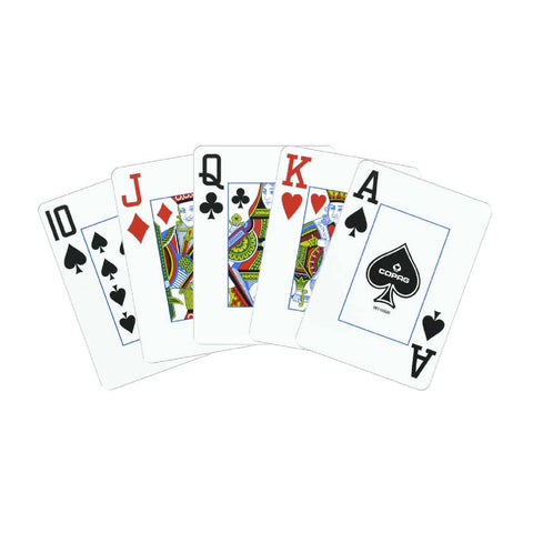 Legacy Plastic Playing Cards Poker Size (black/gold) Double Deck Set Copag