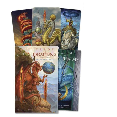 Tarot Of Dragons Cards Deck Llewellyn Shawn Mackenzie Firat Solhan Spirit