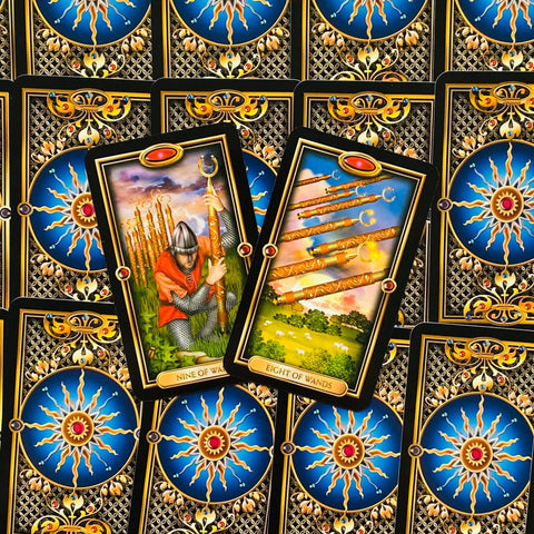 Easy Tarot Cards & Guidebook Set  – Llewellyn Fortune Telling Beginner Tarot Kit