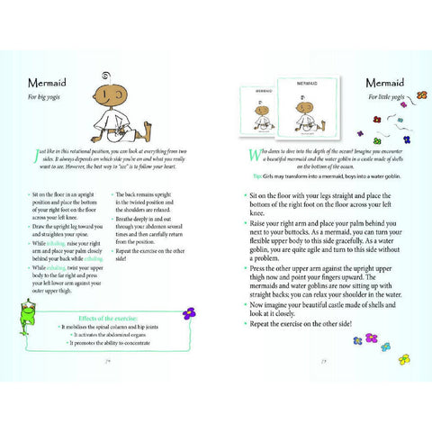 Yoga With The Little Yogi Cards Deck Book Set For Children Adults Agm