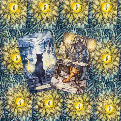 Soul Cats Tarot Cards Deck Llewellyn Leeza Robertson Adam Oehlers Full Deck