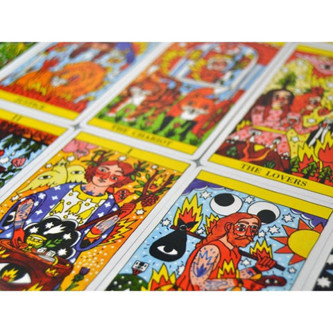 Tarot Del Fuego Cards Deck By Ricardo Cavolo Fournier Telling Spain