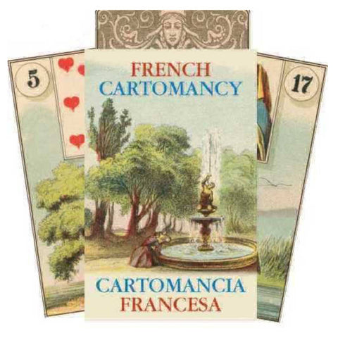French Cartomancy Oracle Cards Deck Esoteric Telling Lo Scarabeo