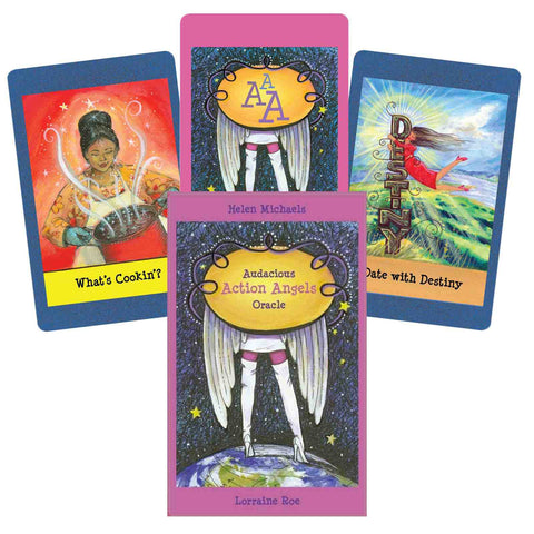 Audacious Action Angels Oracle Card Deck Schiffer Publishing Lorraine Roe