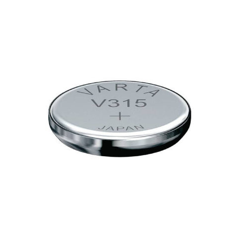Varta V315 Silver Oxide Coin Battery 1.55V – Single Pack