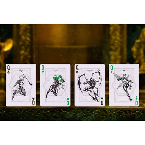 Avengers Loki Playing Cards 2 Decks Pvc & Paper Led Lights Difatta