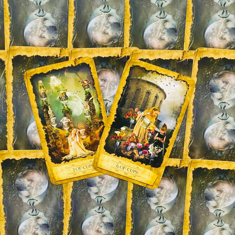 Mystic Dreamer Tarot Cards Deck Esoteric Telling Barbara Moore Llewellyn