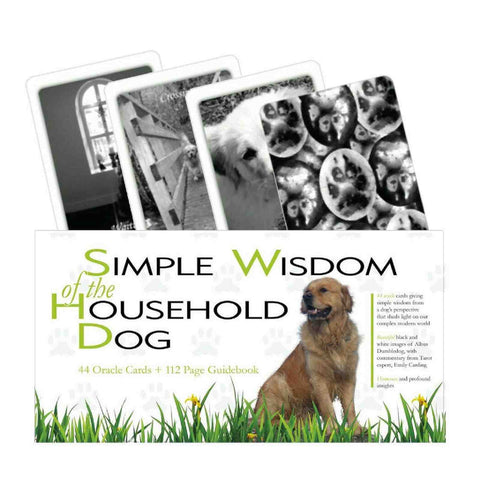 Simple Wisdom Of The Household Dog Oracle Cards & Book Schiffer Publishing