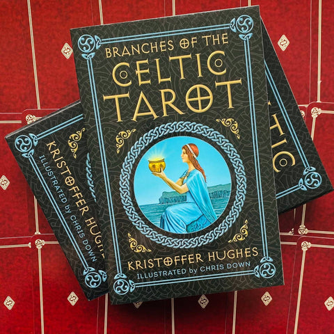 Celtic Tarot Cards Deck Esoteric Telling Kristoffer Hughes Llewellyn