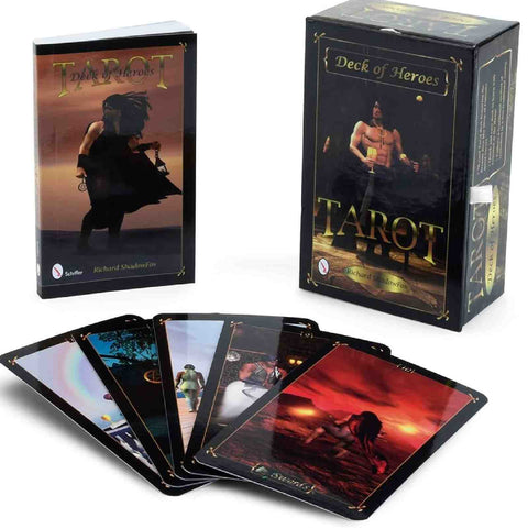 Tarot Deck Of Heroes Cards Schiffer Publishing Richard Shadowfox Esoteric