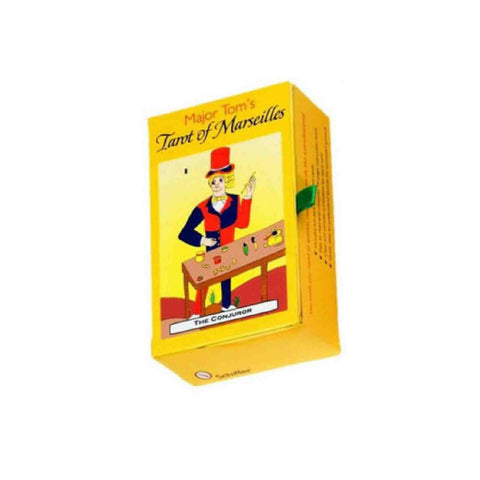 Major Tom'S Tarot Of Marseilles Card Deck Tom Schick Schiffer Publishing