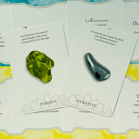Crystal Intentions Oracle Guidance Affirmations Llewellyn Margaret Ann Lembo