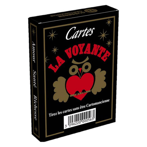 La Voyante Oracle Cards French edition Grimaud Cartomancie