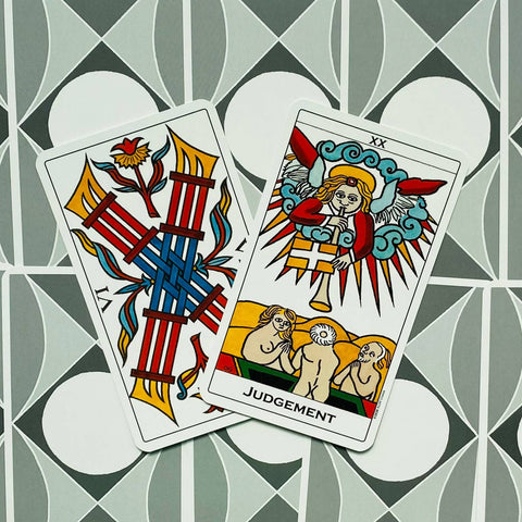 Tarot De Marseille Convos Deck Cards English Edition Agm With Bag