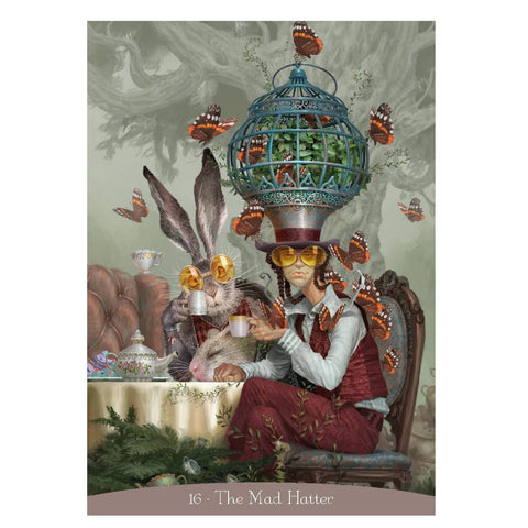 Alice In Wonderland Oracle Cards Deck Paolo Barbieri Divination