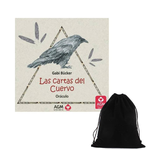 Las Cartas Del Cuervo Oracle Cards Spanish Deck Bucker Agm With Bag