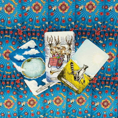 Animal Totem Tarot Cards Deck Llewellyn Leeza Robertson Esoteric With Bag