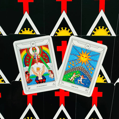 Golden Dawn Magical Tarot Cards Deck Book Set Chic Cicero Esoteric Llewellyn