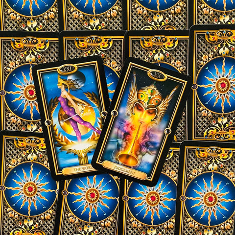 Easy Tarot Cards & Guidebook Set  – Llewellyn Fortune Telling Beginner Tarot Kit