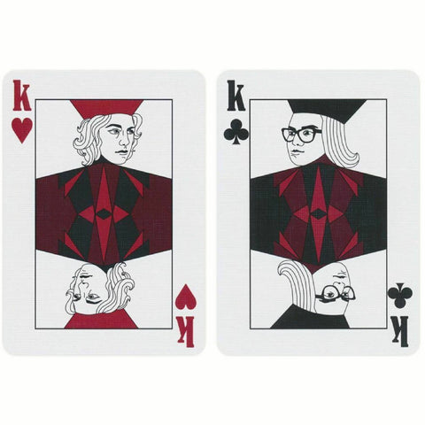 Fades Playing Cards Deck Difatta USpcc Magic Tricks Poker Zaggia Biscaro Red