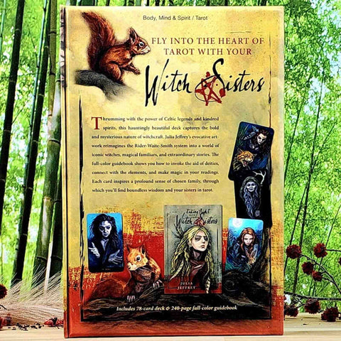 Witch Sister Tarot Cards Deck Julia Jeffrey Witchcraft Esoteric Llewellyn