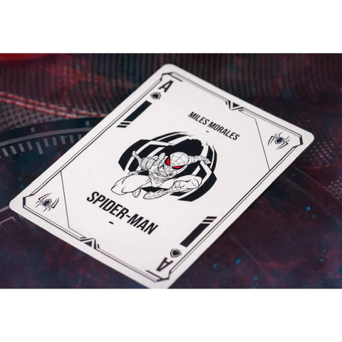Spider-Man: Miles Morales Playing Cards Decks Paper LED Lights Difatta