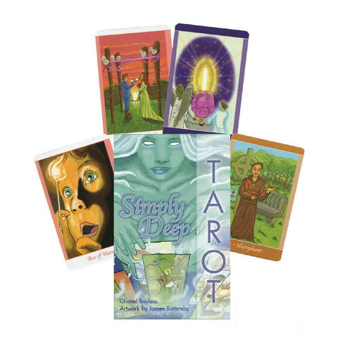 Simply Deep Tarot Cards Deck Schiffer Publishing By Chanel Bayless