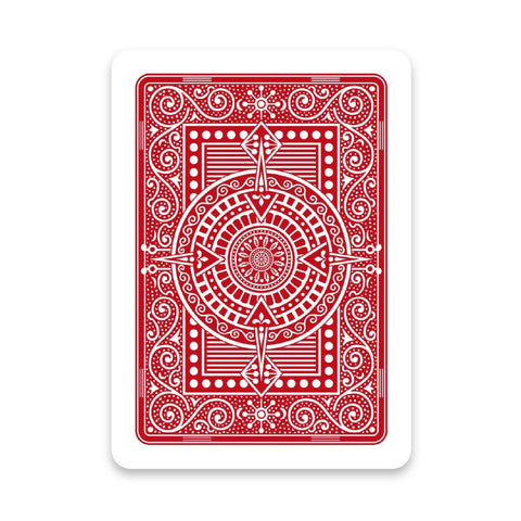 Texas Poker Hold Em Red Color Playing Cards Modiano Jumbo Index Poker Size