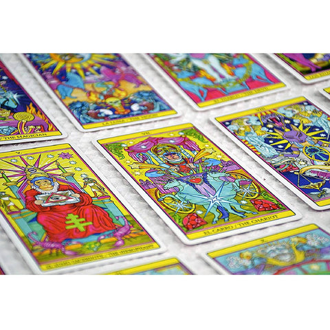 Tarot De El Dios De Los Tres cards Fournier