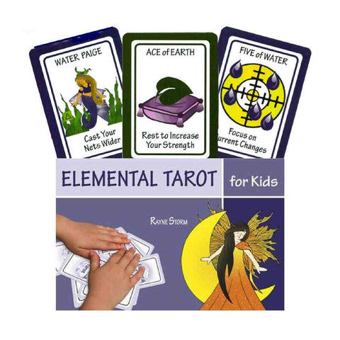 Elemental Tarot For Kids Cards & Book Set Schiffer Publishing Rayne Storm