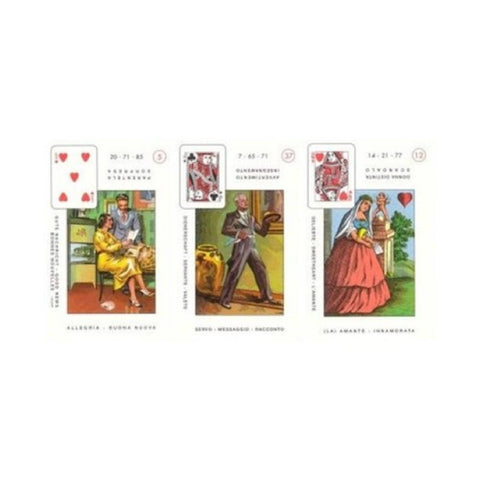 Le Carte Della Fortuna Playing Cards Tarot Deck Modiano Magic Fortune Blue