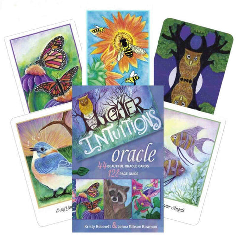 Higher Intuitions Oracle Cards Deck Schiffer Publishing Robinett Bowman