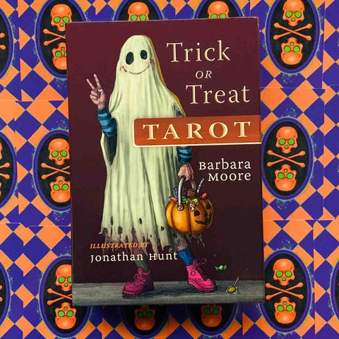 Trick Or Treat Tarot Cards Deck Llewellyn By Barbara Moore Contemporary