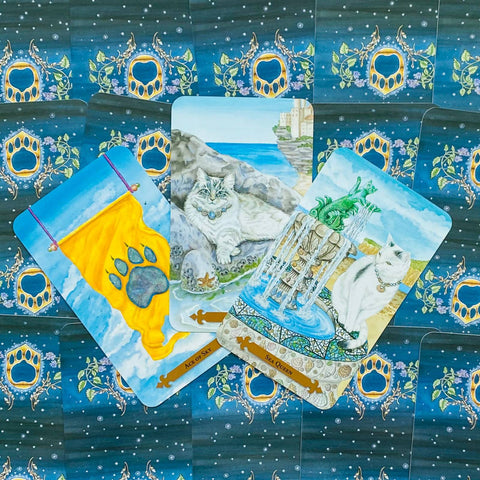 Mystical Cats Tarot Deck Lunaea Weatherstone Mickie Mueller Llewellyn