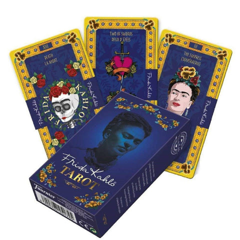 Frida Kahlo Tarot Cards Deck Blue Spirit Esoteric Fournier