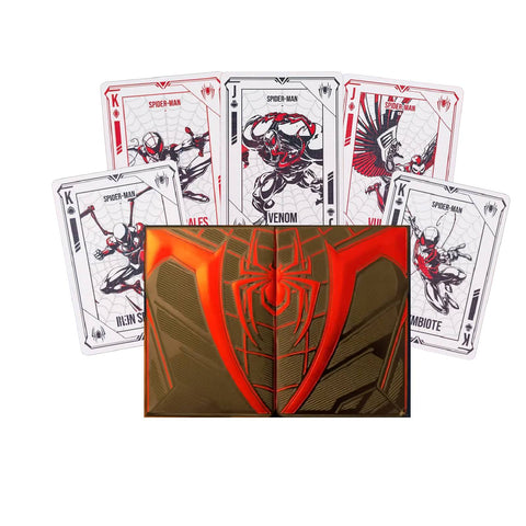 Spider-Man: Miles Morales Playing Cards Decks Paper LED Lights Difatta