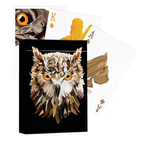 The Watcher Playing Cards Deck Difatta Riffle Shuffle Magic Tricks Animal