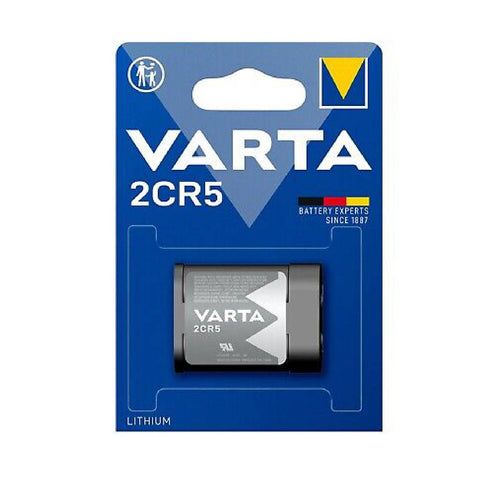 Varta 2Cr5 Lithium Batteries 6V 1400 Mah Dl245 Photo Camera 6203