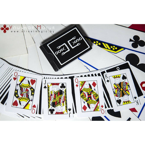 Heka Playing Cards Deck Difatta Gbm G.B.M. USpcc Magic Tricks Poker Black