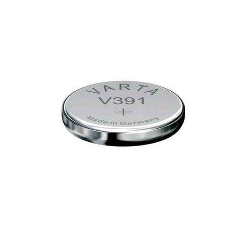 1x Varta V391  – Silver Oxide Button Cell Battery (1.55 V)