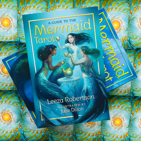 Mermaid Tarot Cards Deck Leeza Robertson Julie Dillon Esoteric Llewellyn With Bag