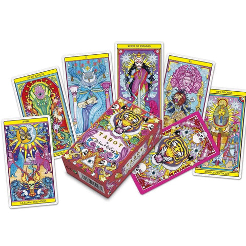 Tarot De El Dios De Los Tres cards Fournier