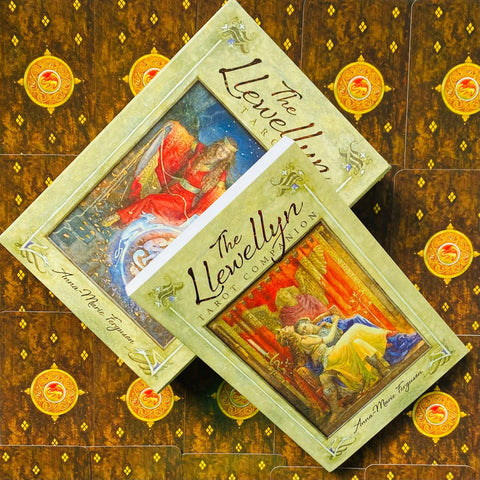 The Llewellyn Tarot Cards Anna Marie Ferguson Deck Book Esoteric Llewellyn