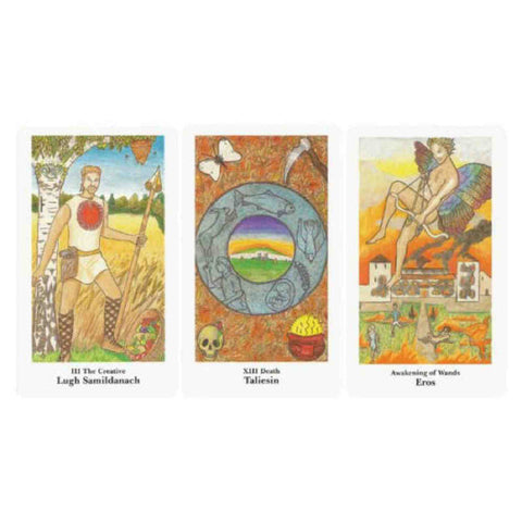 Sol Invictus The God Tarot Cards Deck Book Set Schiffer Publishing Huggens