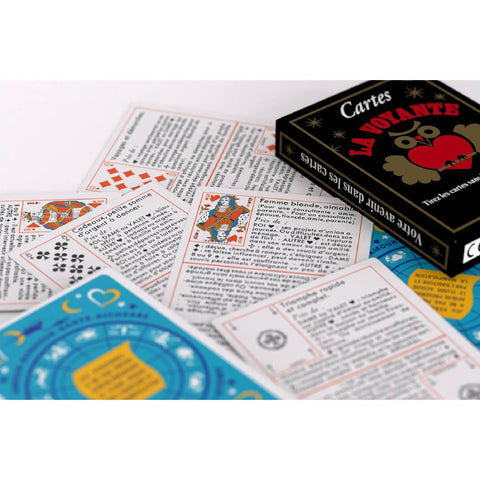 La Voyante Oracle Cards French edition Grimaud Cartomancie