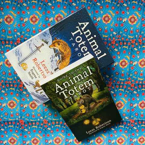 Animal Totem Tarot Cards Deck Llewellyn Leeza Robertson Esoteric With Bag