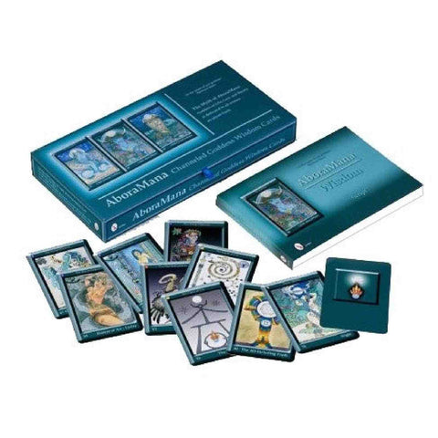 Aboramana: Channeled Goddess Wisdom Cards Deck Book Set Schiffer Publishing