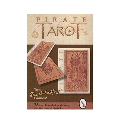 Pirate Tarot Cards Deck Woodcarving Schiffer Publishing Carrie Lucas Amodio